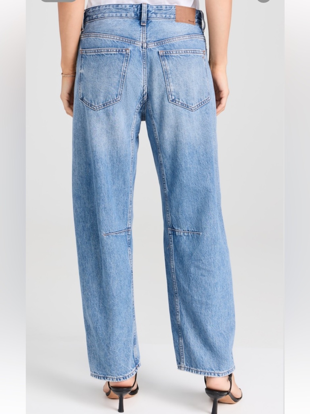 Madewell Light Blue Straight-Leg Jeans - Picture 3 of 10